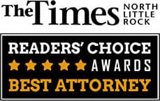 Logo for The Times North Little Rock Readers Choice Awards Best Attorney